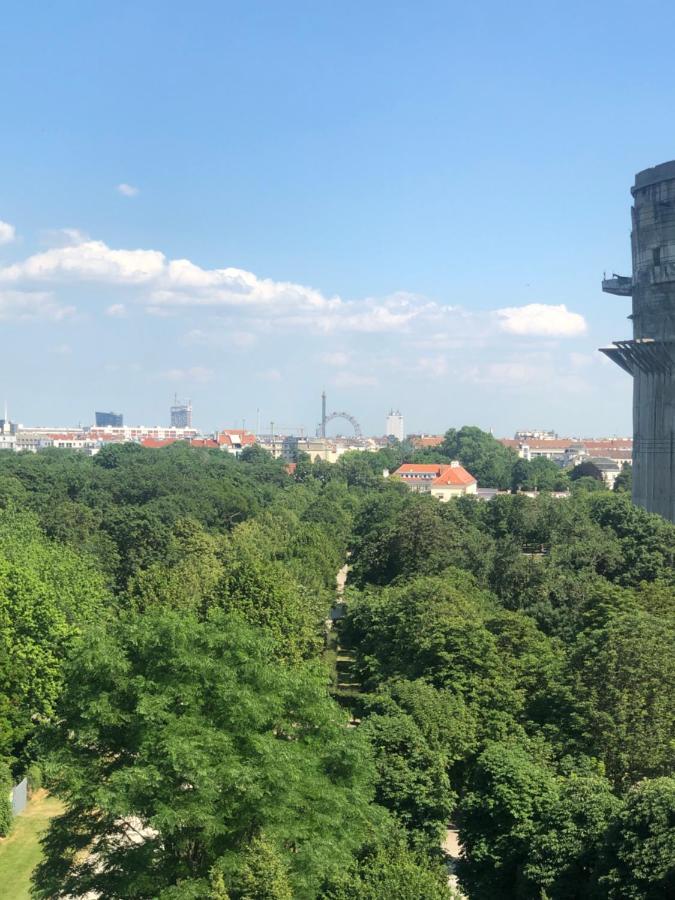 Апартаменти Augartenblick Penthauscombo 15/16 - Blick Zum Riesenrad Відень Екстер'єр фото