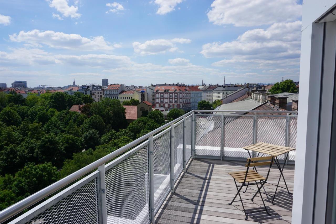 Апартаменти Augartenblick Penthauscombo 15/16 - Blick Zum Riesenrad Відень Екстер'єр фото