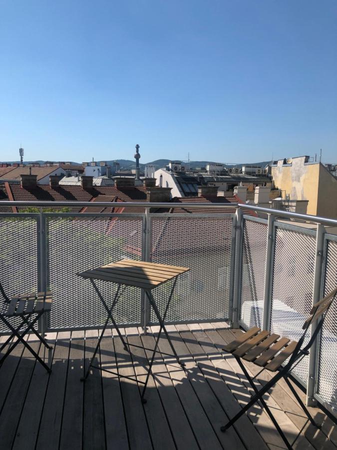 Апартаменти Augartenblick Penthauscombo 15/16 - Blick Zum Riesenrad Відень Екстер'єр фото