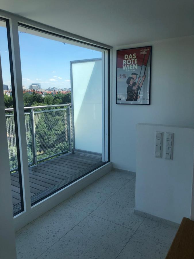 Апартаменти Augartenblick Penthauscombo 15/16 - Blick Zum Riesenrad Відень Екстер'єр фото