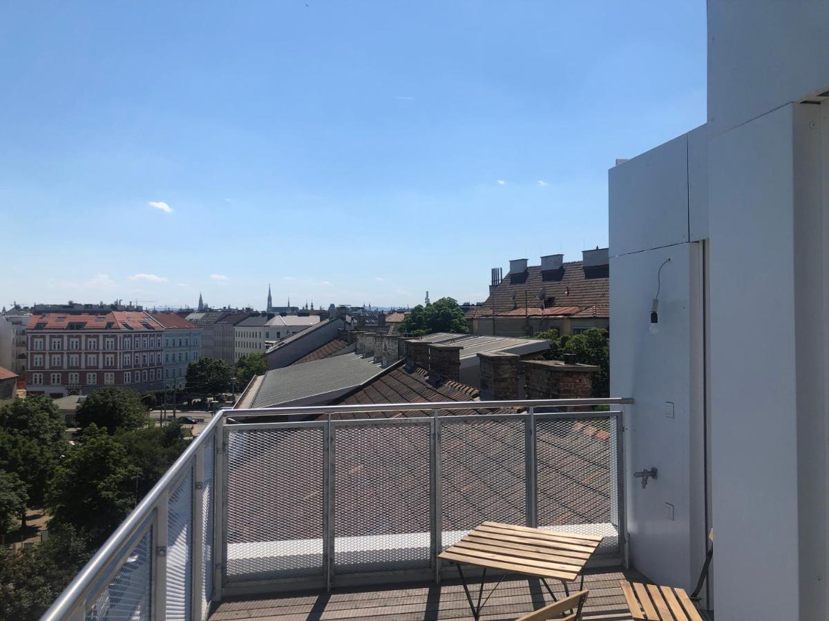 Апартаменти Augartenblick Penthauscombo 15/16 - Blick Zum Riesenrad Відень Екстер'єр фото