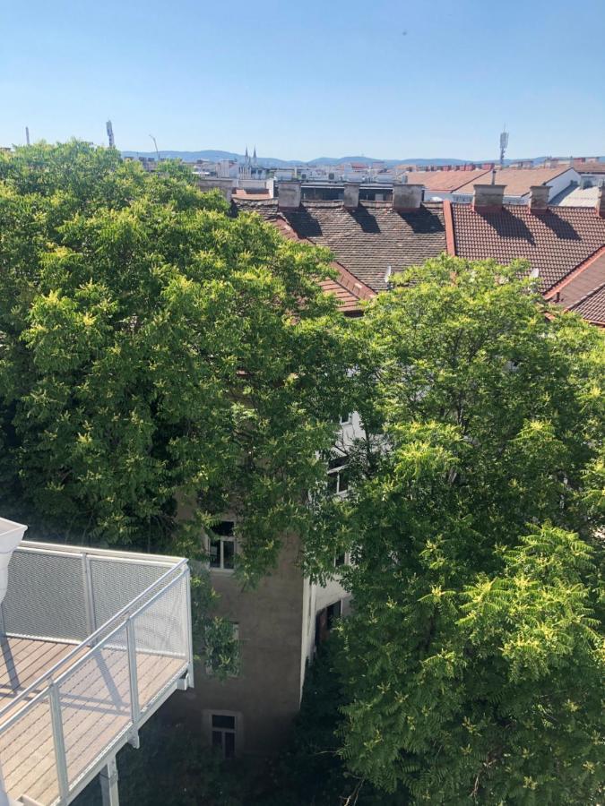 Апартаменти Augartenblick Penthauscombo 15/16 - Blick Zum Riesenrad Відень Екстер'єр фото